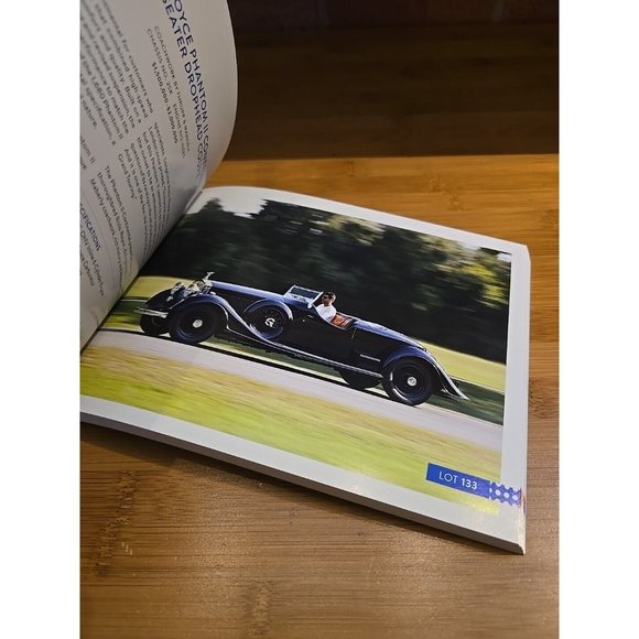 Gooding & Company Pebble Beach Auction VINTAGE Car Catalog Book August 16 2015 - Picture 5 of 5